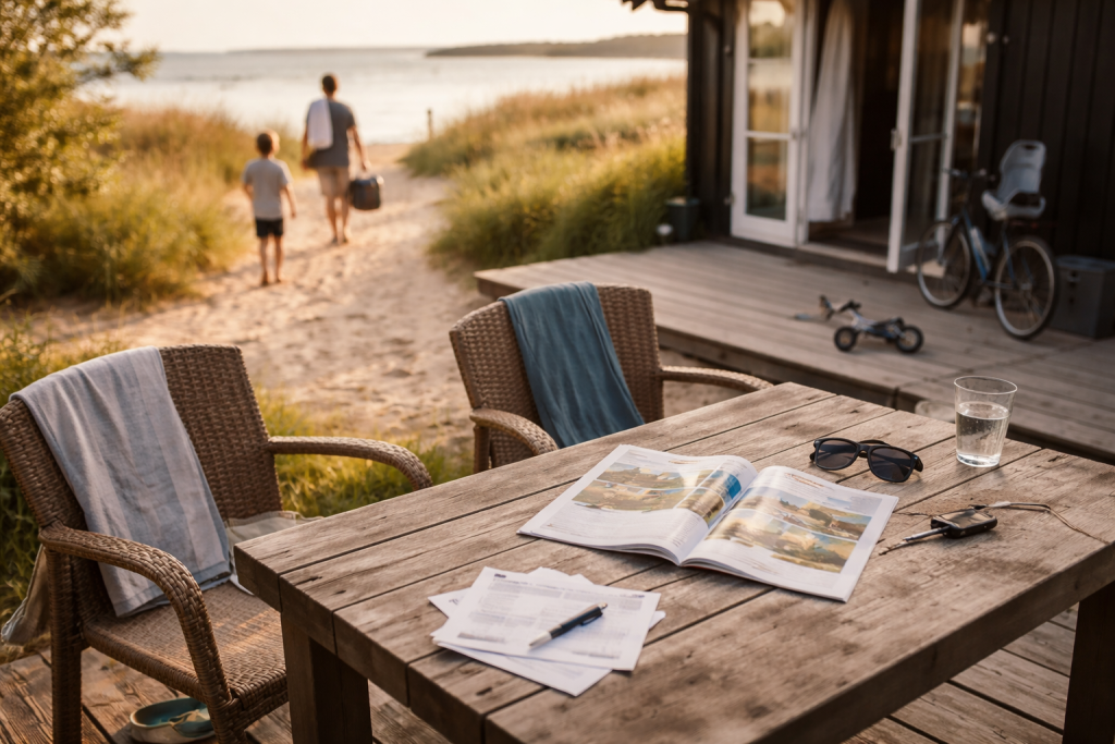 Lej sommerhus til familieferie: vælg det rigtige område, størrelse og faciliteter