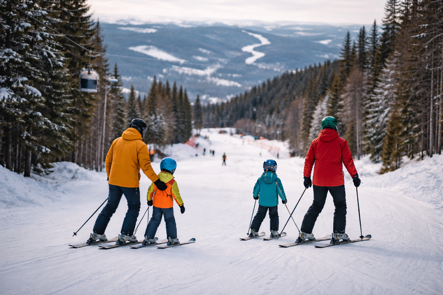 Skiferie i Hafjell: sådan får du en familievenlig skiferie i Norge til at fungere i praksis