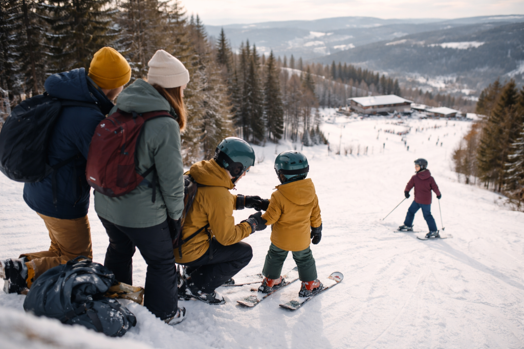 Skiferie med børn: destinationer, budget, råd og pakkeliste