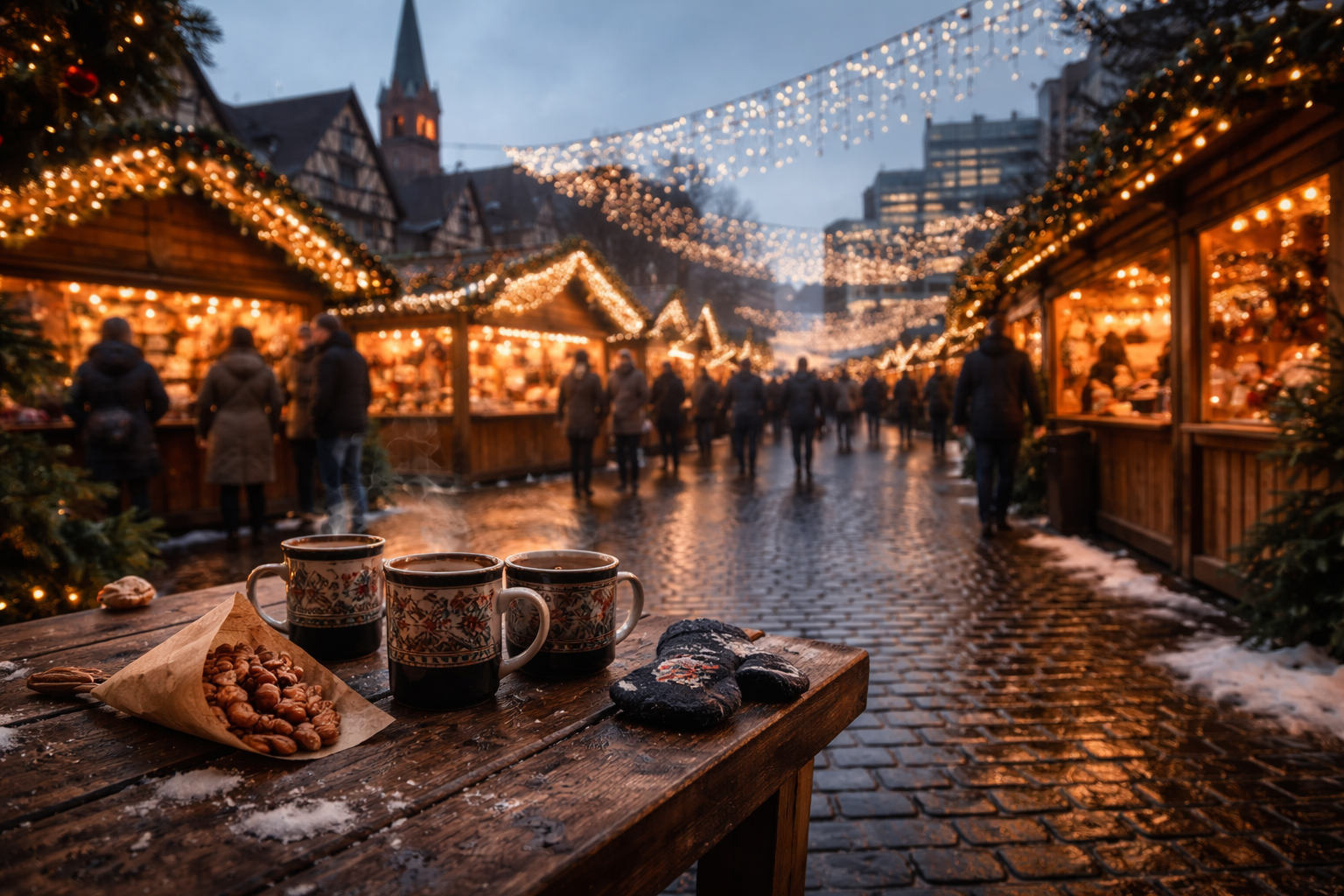 Tysklands bedste julemarkeder: Sådan vælger du mellem Hamborg, Lübeck, Berlin og Rostock