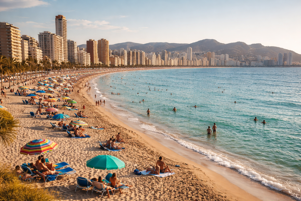 Benidorm rejseguide: strande, områder, udflugter og praktisk info